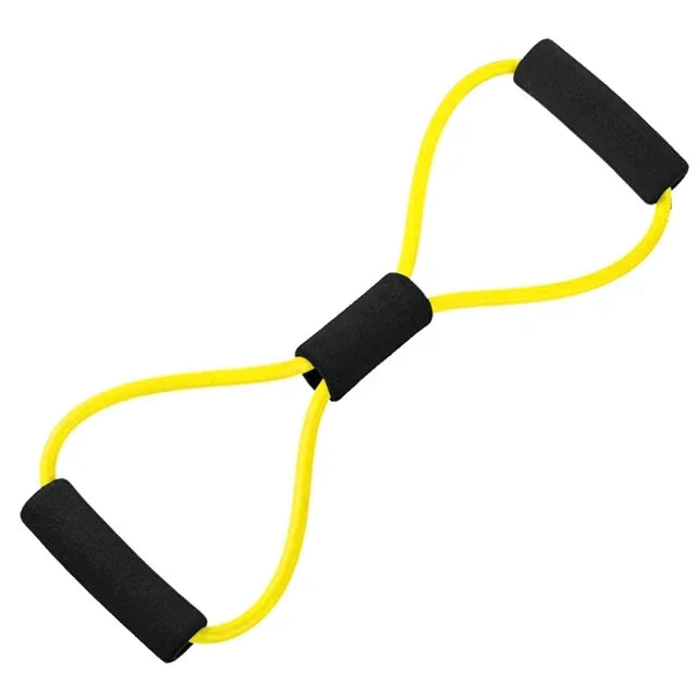 TPE 8-Vormige Fitness Yoga Weerstandsband - Elastische Rubber Bands Fitness Apparatuur Expander voor Workout Gym Oefening Training