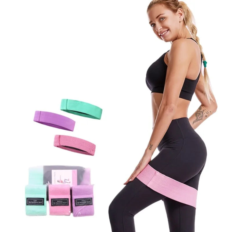 Fitness Weerstandsbanden - Hip Expansion Fitness Stof Rubber Bands - Stretch Expanders voor Thuis Fitness Oefening Apparatuur