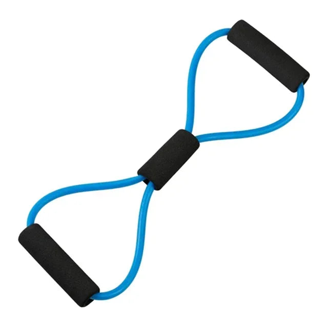 TPE 8-Vormige Fitness Yoga Weerstandsband - Elastische Rubber Bands Fitness Apparatuur Expander voor Workout Gym Oefening Training