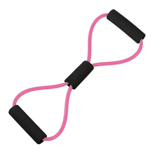 TPE 8-Vormige Fitness Yoga Weerstandsband - Elastische Rubber Bands Fitness Apparatuur Expander voor Workout Gym Oefening Training