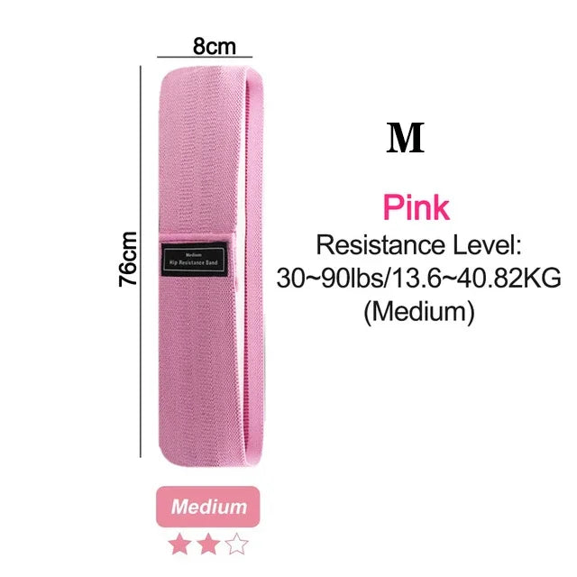 Fitness Weerstandsbanden - Hip Expansion Fitness Stof Rubber Bands - Stretch Expanders voor Thuis Fitness Oefening Apparatuur