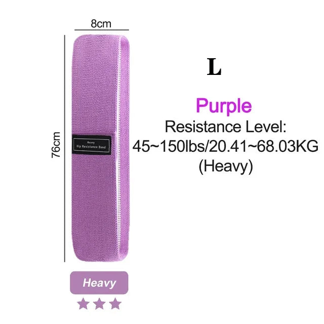 Fitness Weerstandsbanden - Hip Expansion Fitness Stof Rubber Bands - Stretch Expanders voor Thuis Fitness Oefening Apparatuur