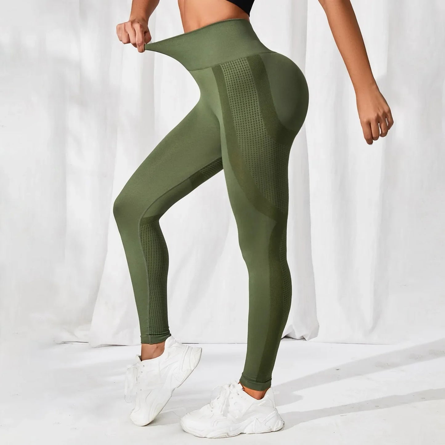 Yoga Legging Sport Dames Fitness Legging Naadloze Workout Leggings Mode Push Up Leggings Gym Dames Fietskleding